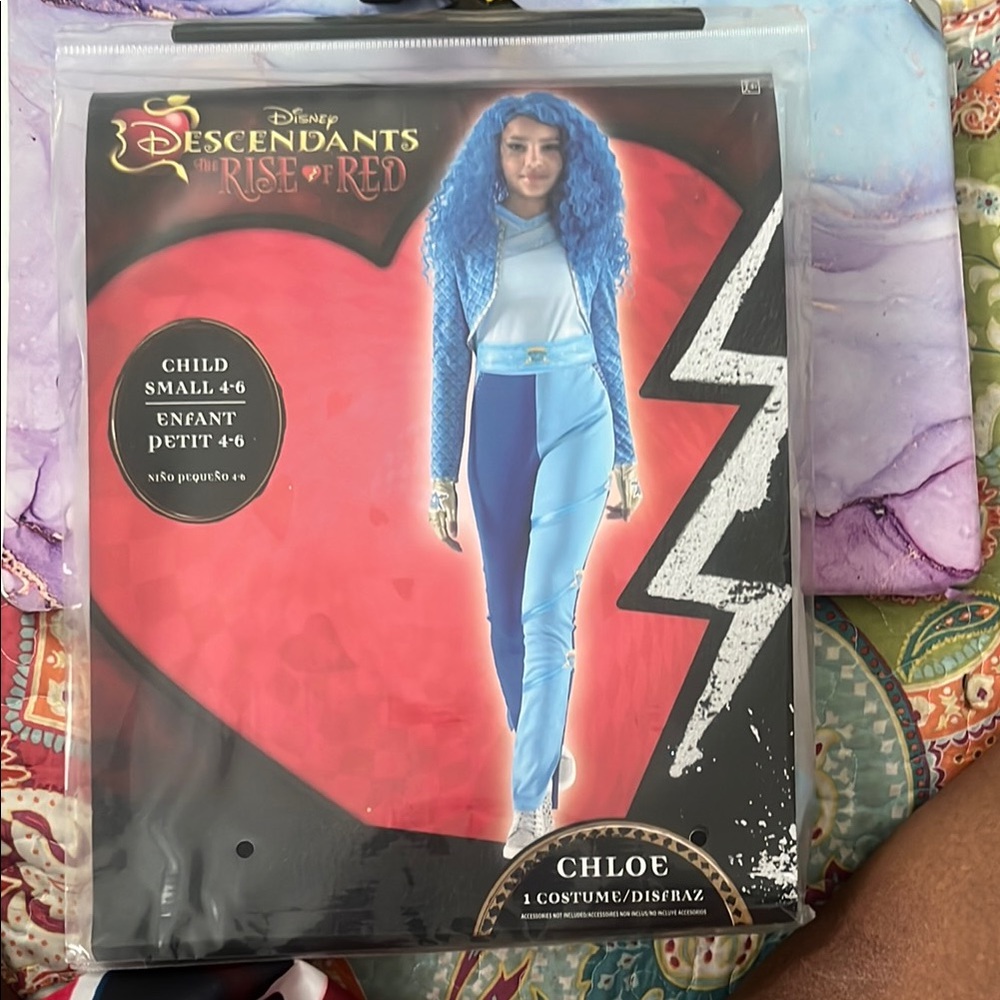 Disney Blue Halloween Costume Descendants Style